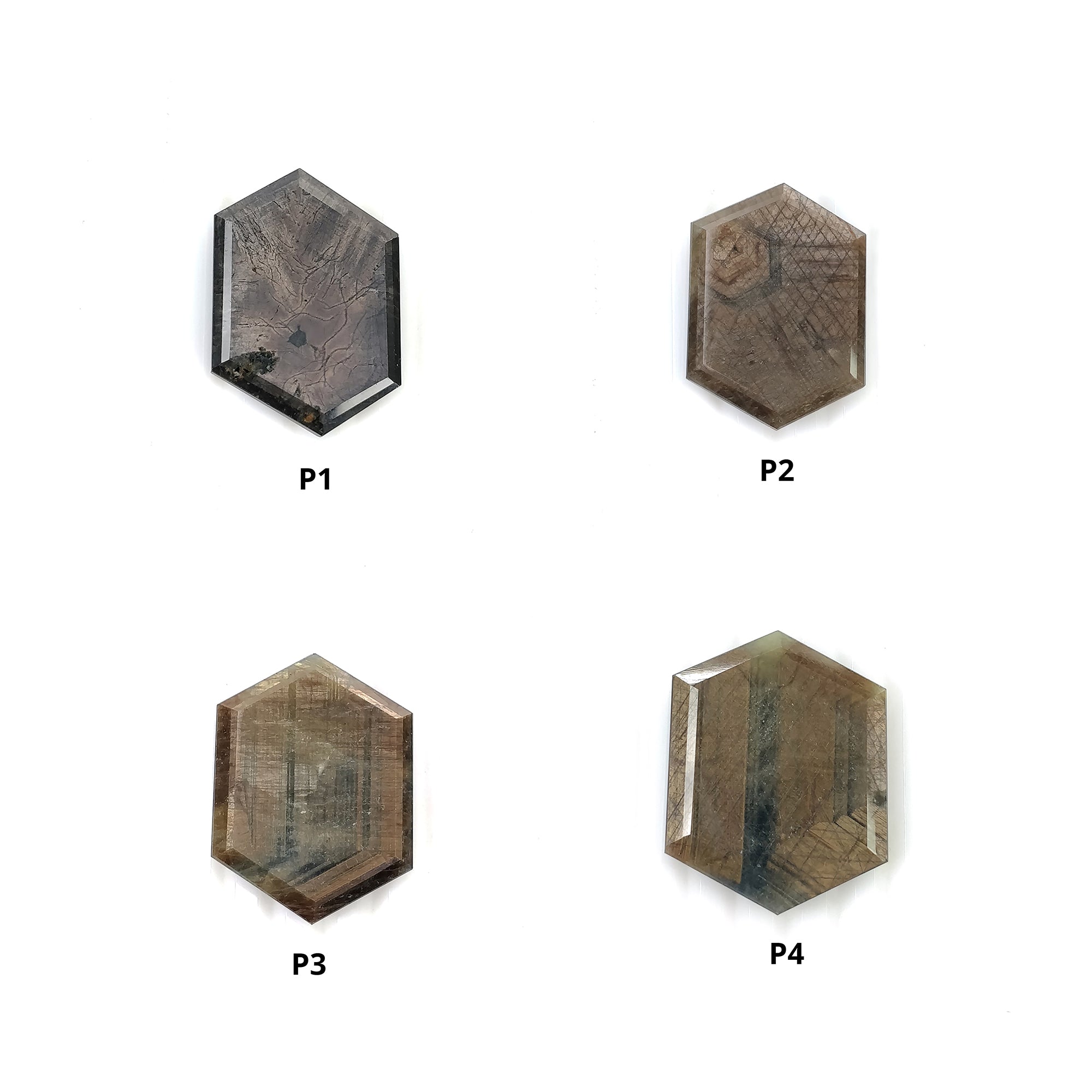 Natural Untreated Golden Brown Chocolate Sapphire Gemstone - Hexagon Cut 1pc for Jewelry Making, Engagement Rings & Unique Gift Ideas