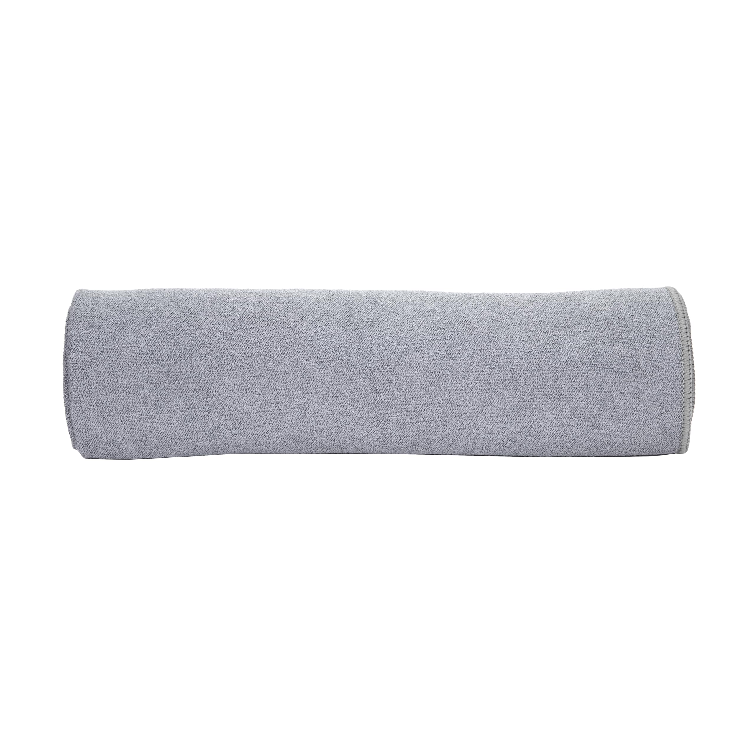 Premium Double-Sided Microfiber Yoga Towel - Non-Slip, Sweat Absorbent for Hot Yoga & Bikram - Lightweight & Quick-Drying Pilates Mat Cover - 73