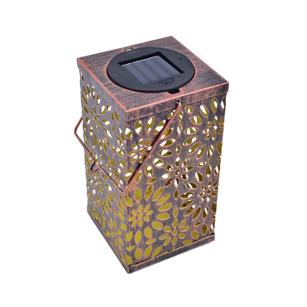 Solar Powered Outdoor Pathway Lights - Waterproof Landscape & Garden Lights with Hanging Lanterns for Patio, Yard, Walkway Decoration | Perfect for Evening Ambience & Outdoor Entertaining