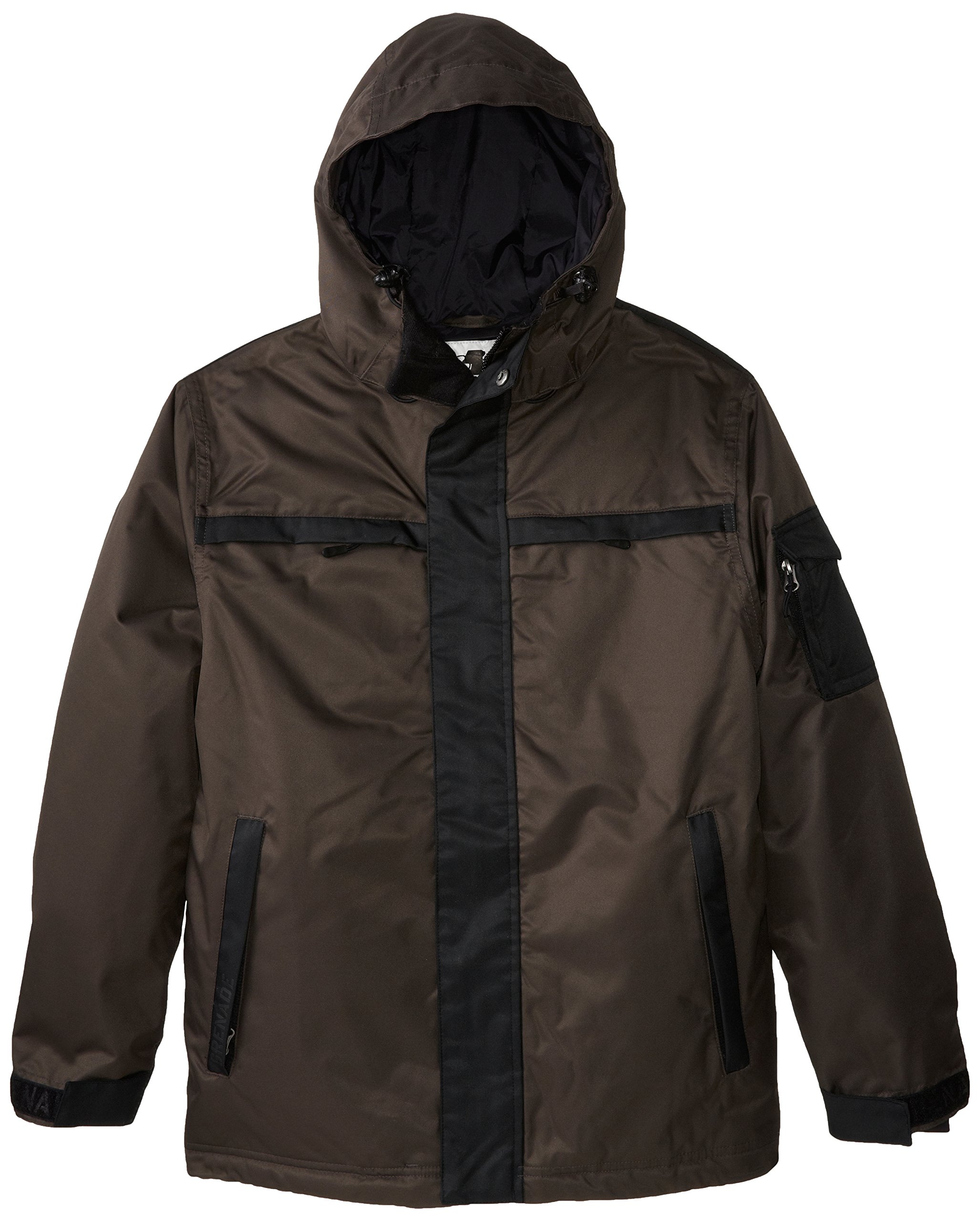Grenade Boys Exploiter Jacket - Men's Stylish Streetwear Bomber Jacket for Urban Fashion & Outdoor Adventures