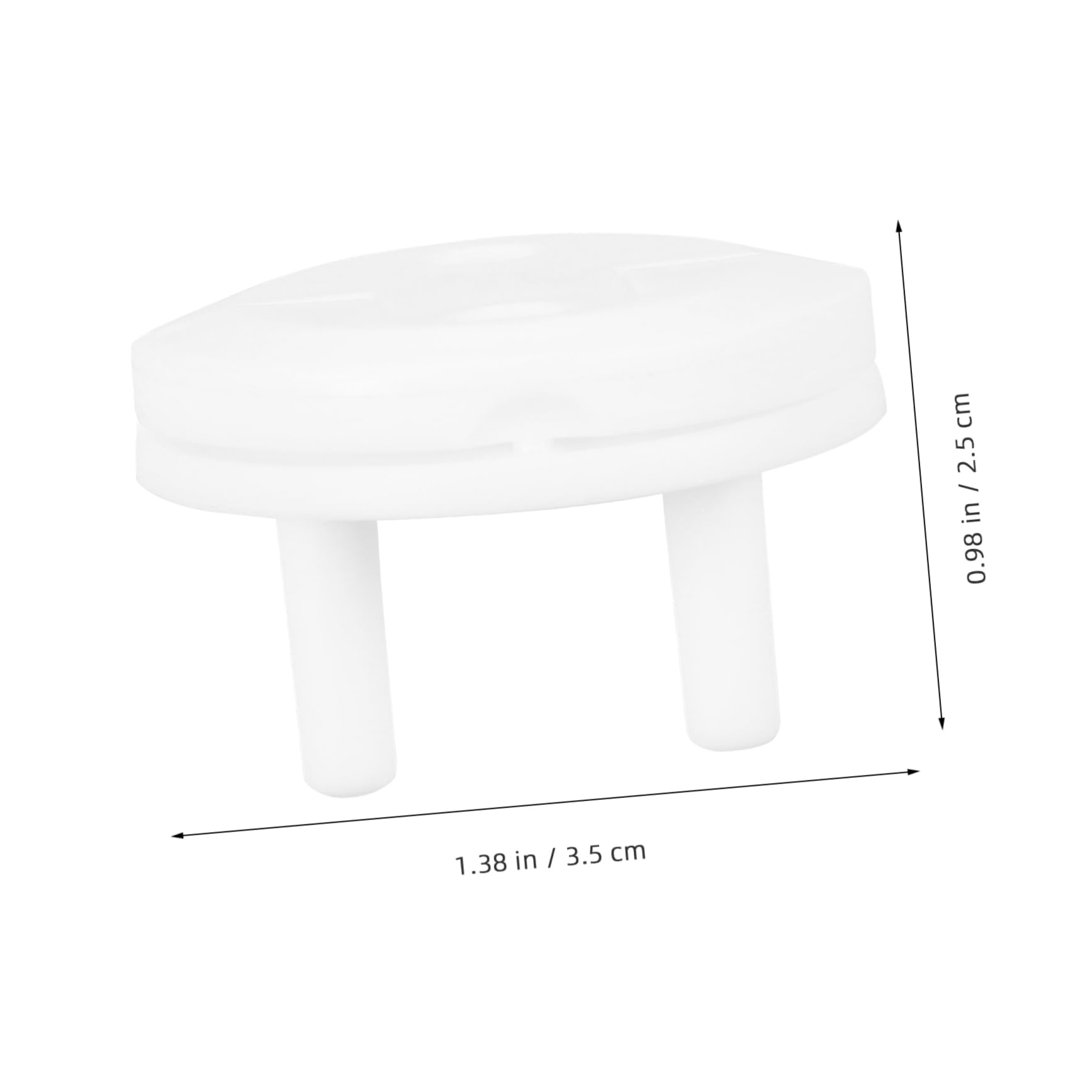 10-Pack KOMBIUDA Child Safety Outlet Covers - Plastic Socket Protector Plugs for Baby Proofing Electrical Outlets - Ideal for Homes, Nurseries & Childcare Centers