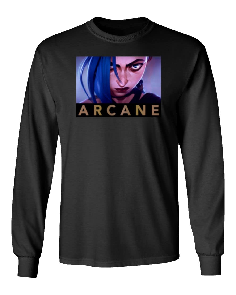 Heroes of Arcane Animation Game League Unisex Long Sleeve T-Shirt | Fantasy Gaming Merchandise | Perfect for Cosplay, Conventions & Casual Wear