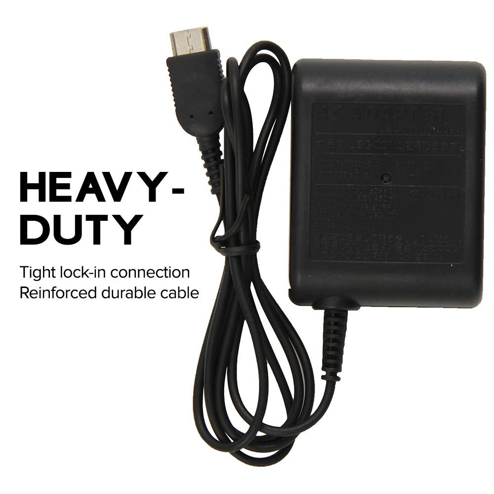 Original AC Power Adapter Charger for Nintendo Gameboy Advance GBA Micro - Replacement Charging Cord with US Plug - Perfect for Home Gaming & Travel