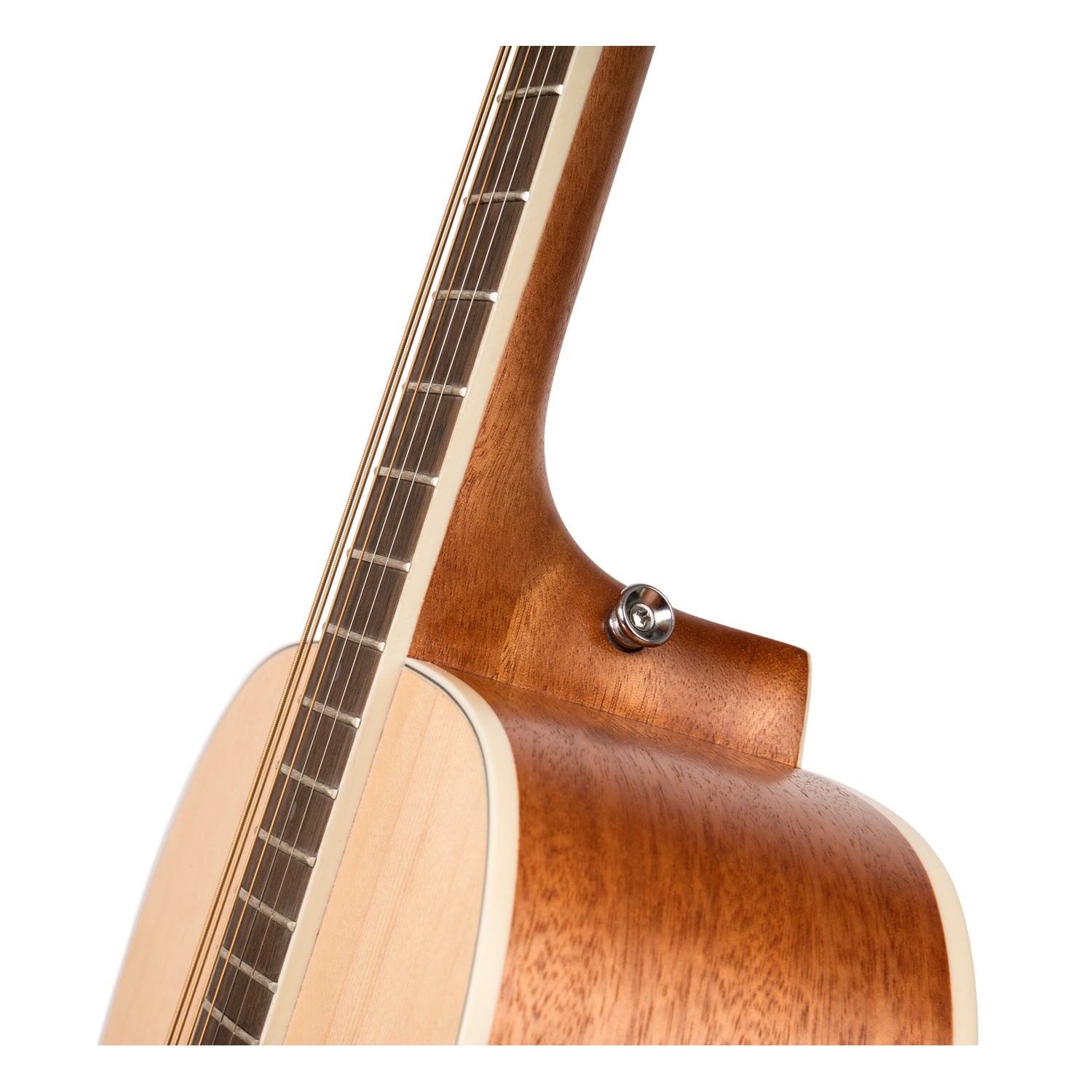 Cascha HH2080 Western Acoustic Guitar Set with Case, Tuner & Strings - Perfect for Beginners, Camping & Live Performances