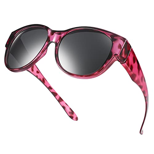 Sg01-purple Leopard-black/Non-mirrored