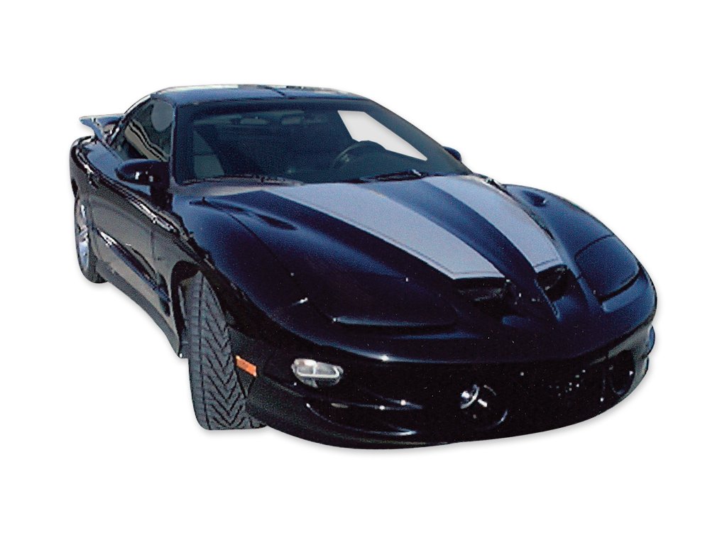 1998-2002 Pontiac Firebird Trans Am Firehawk Custom Decal Kit - Gold Ram Air Stripes for T-Top & Convertible | Perfect for Car Shows & Classic Muscle Car Restoration