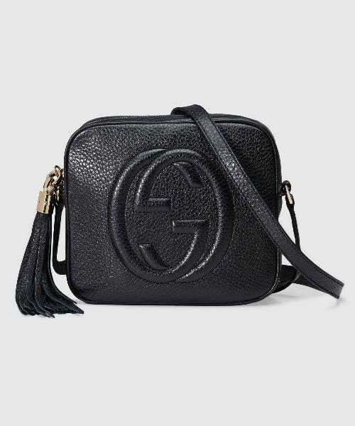 Gucci Soho Small Leather Disco Bag for Women - Black Crossbody Purse | Perfect for Date Night, Parties & Everyday Use