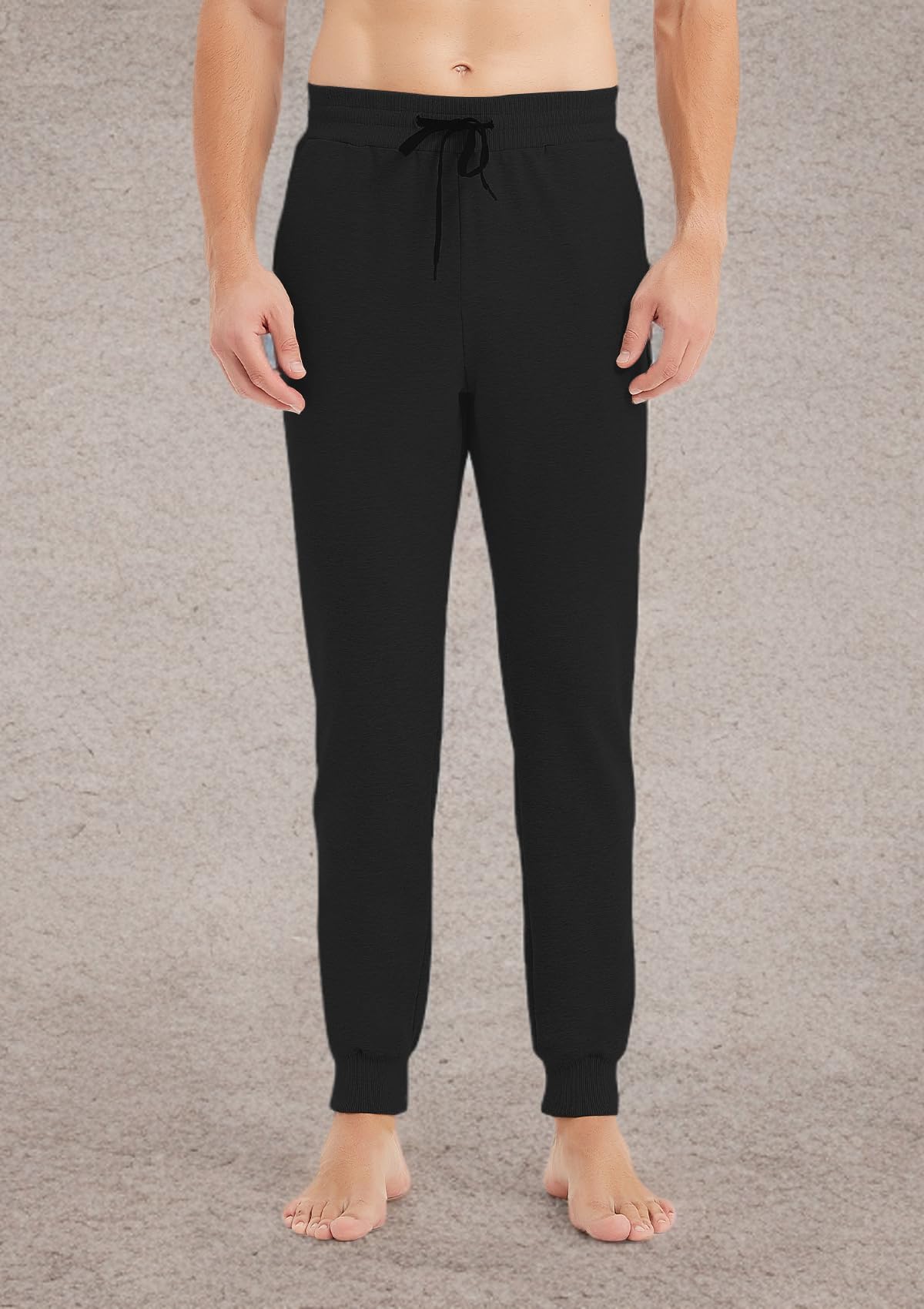 32/34/36/38/40 Inch Inseam Tall Men's Sweatpants - Slim Fit Joggers for Workout & Running | Comfortable Athletic Pants for Tall Men (Gym, Lounge, Casual Wear)