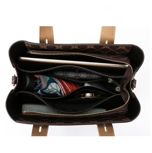 Women's Leather Concealed Carry Shoulder Bag - Stylish Crossbody Purse for Everyday Use & Travel | Durable & Secure Handbag