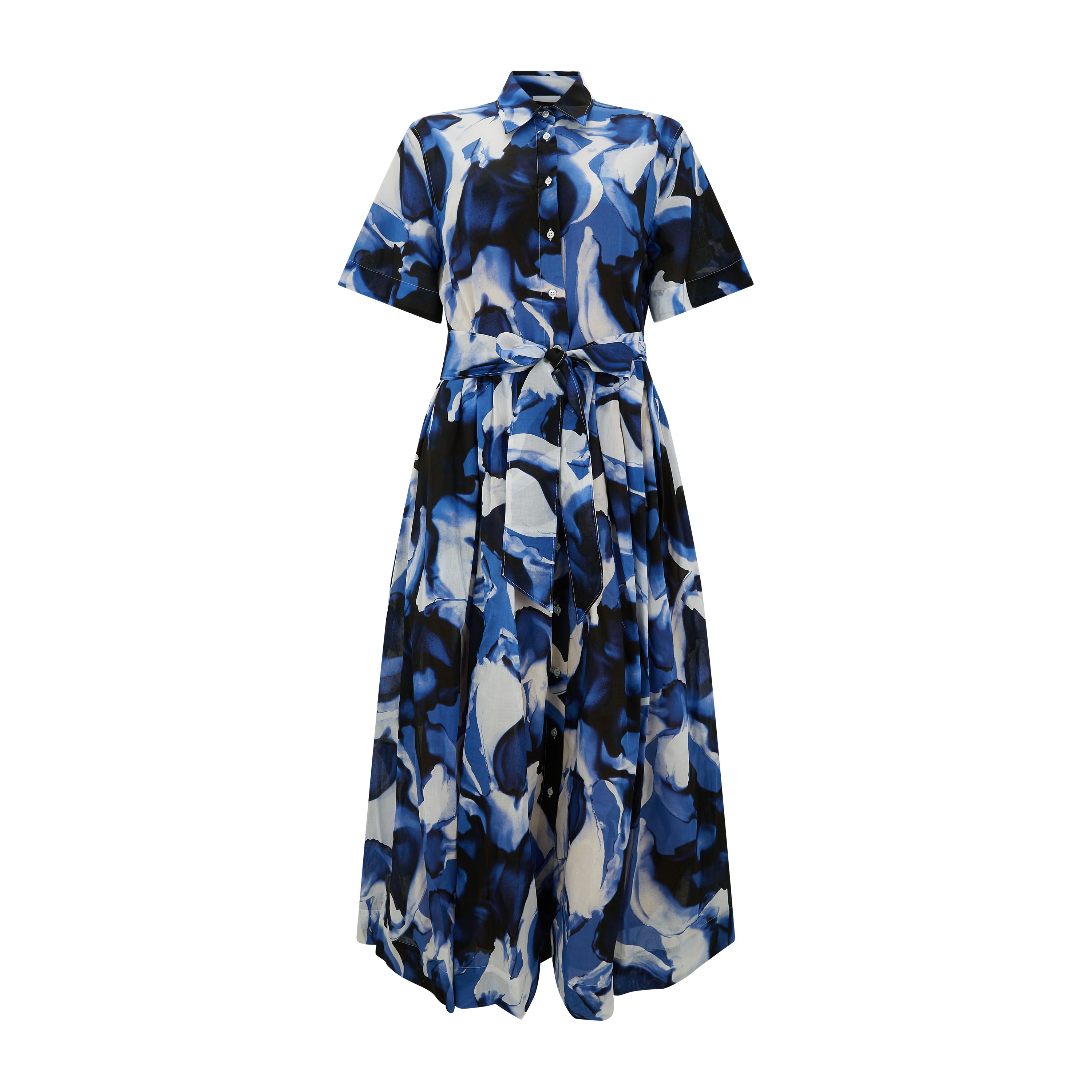 Mary Grace Watercolor Floral Dress for Women - Elegant Summer Maxi Dress for Beach, Wedding & Casual Wear