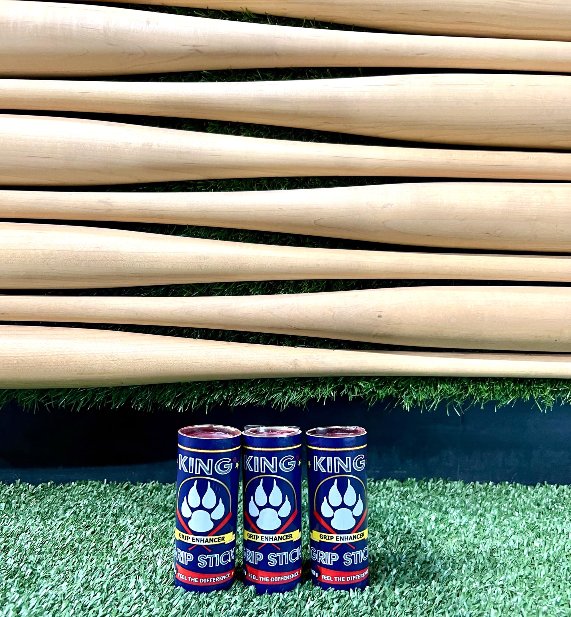 5.29 oz Pine Tar Bat Grip Stick - Professional Baseball & Softball Grip Enhancer with Natural Wax Formula - Improves Bat Control & Reduces Slippage - Perfect for Training, Games & Outdoor Sports Activities