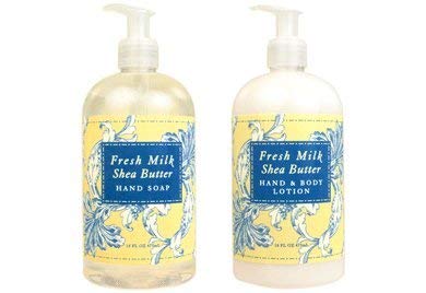 Greenwich Bay Trading Hand and Body Lotion - 16oz Bundle Set (Fresh Milk & Shea Butter) | Ultra Hydrating Moisturizer for Dry Skin | Perfect for Daily Use, Spa Days & Gift Giving
