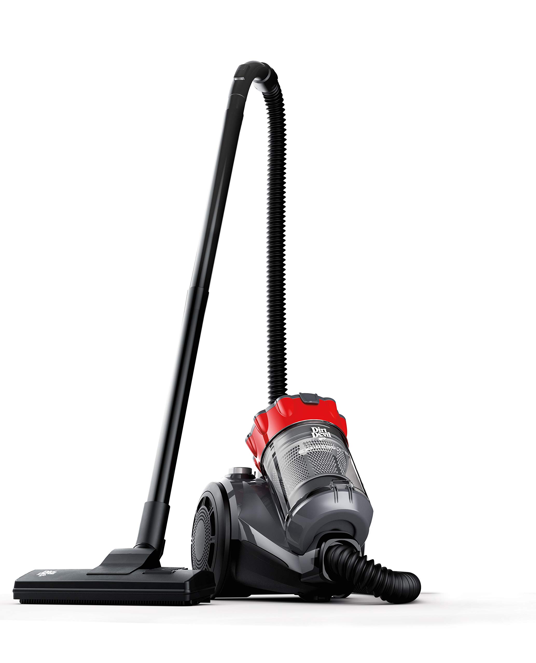 Dirt Devil ExpressLite Canister Vacuum Cleaner - Lightweight & Powerful for Hard Floors & Carpets - Perfect for Home, Apartment & Pet Hair Cleaning