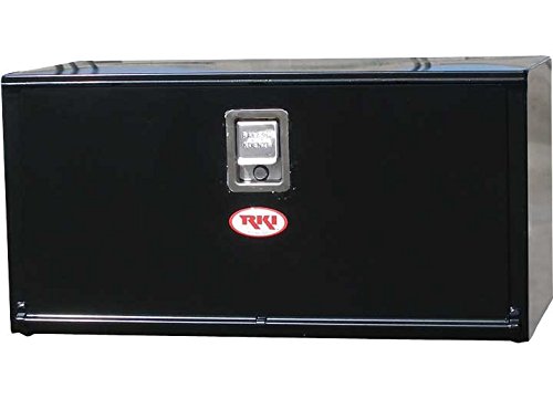 RKI H241818 Heavy Duty Steel Underbody Truck Storage Box - Black | Secure & Weatherproof Cargo Carrier for Pickup Trucks, SUVs & Off-Road Vehicles