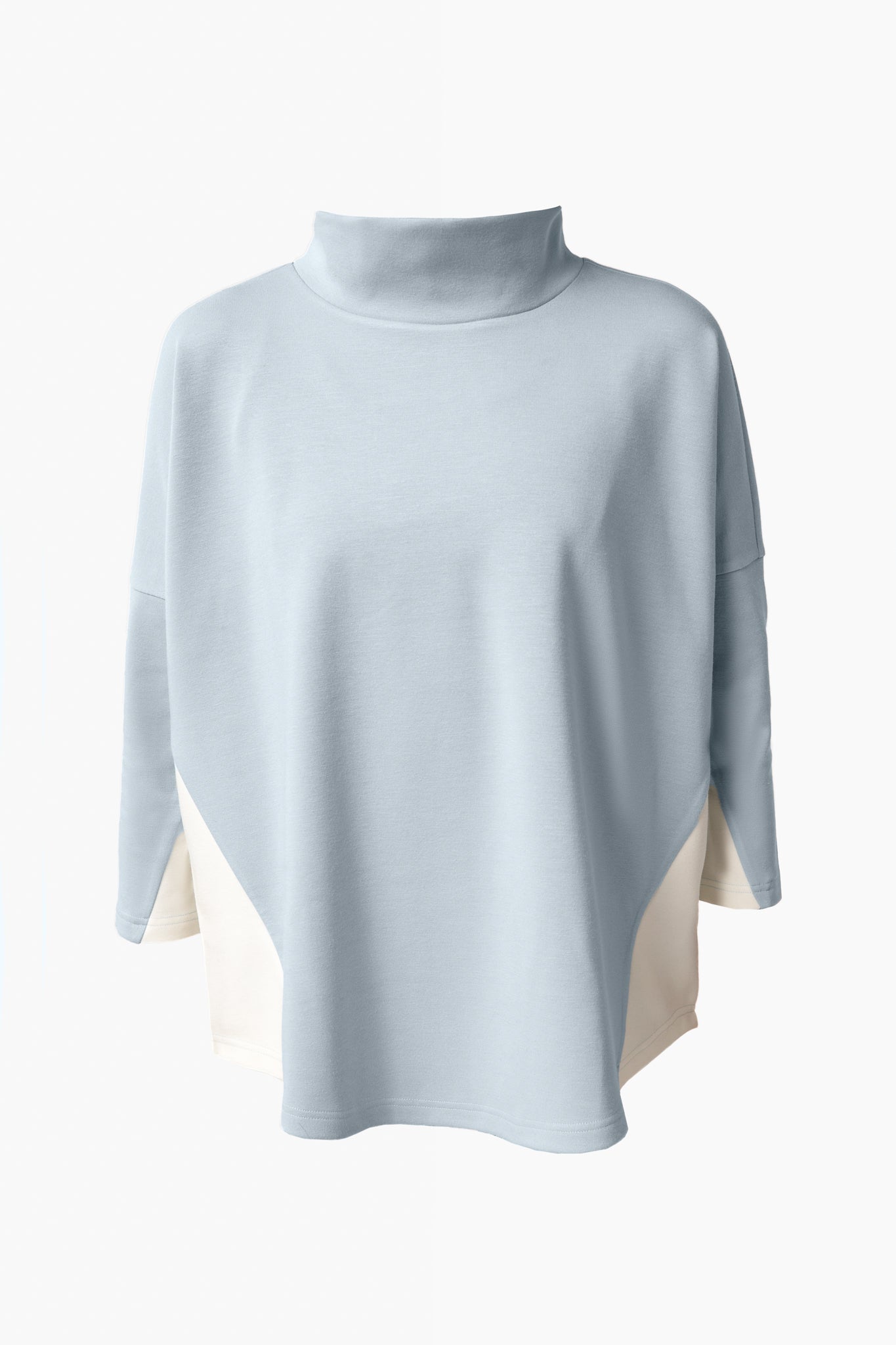 Breezy Blue Ally Swing Sweatshirt - Women's Oversized Comfort Pullover | Casual Loungewear & Streetwear Fashion for Everyday Wear