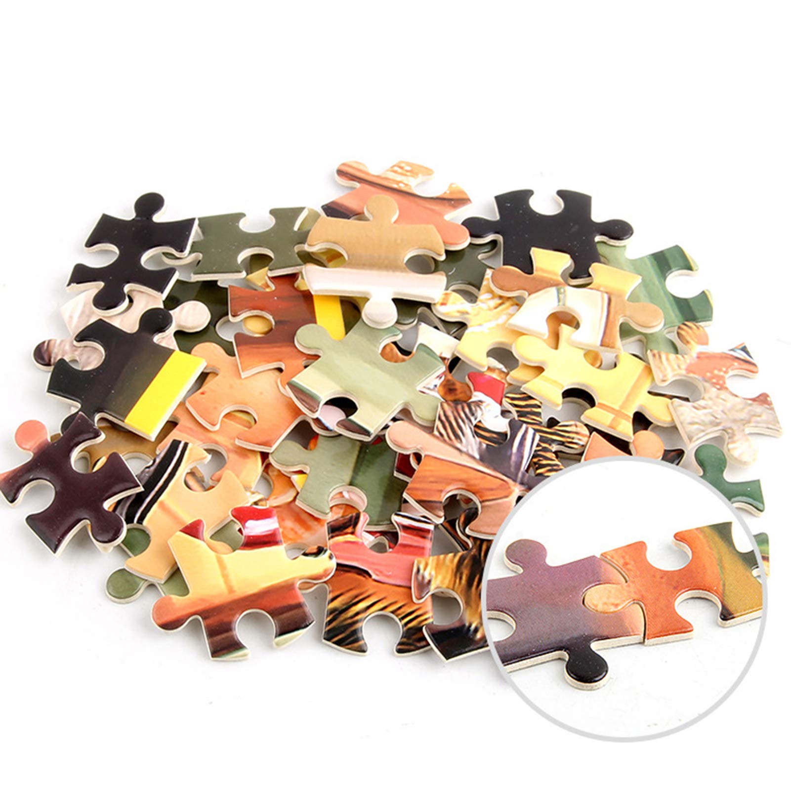 1000 Piece Kids Jigsaw Puzzle - Cartoon Animal Theme Educational Game for Children Ages 6-12 | Boost Problem-Solving & Cognitive Skills | Perfect for Family Game Night, Birthday Gifts & Classroom Activities