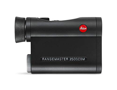Leica 7x24 Rangemaster CRF 3500.COM Laser Rangefinder - 3500 Yards Range, Waterproof, High Precision for Hunting, Golf & Outdoor Activities