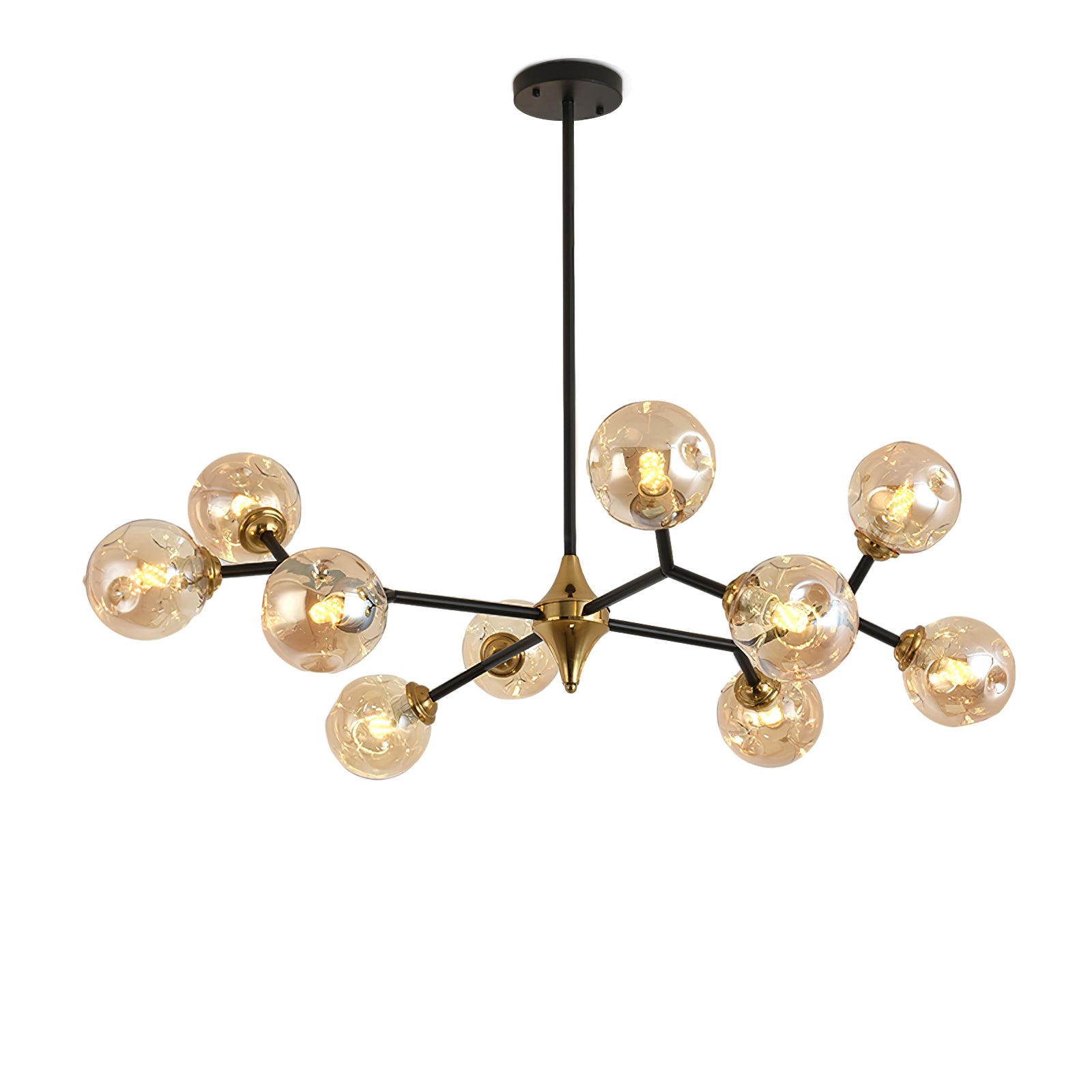 Multi-Eye Magic Ball Chandelier - Modern Crystal Ceiling Light Fixture for Living Room, Bedroom & Dining Room Decor | Perfect for Home, Wedding & Party Lighting