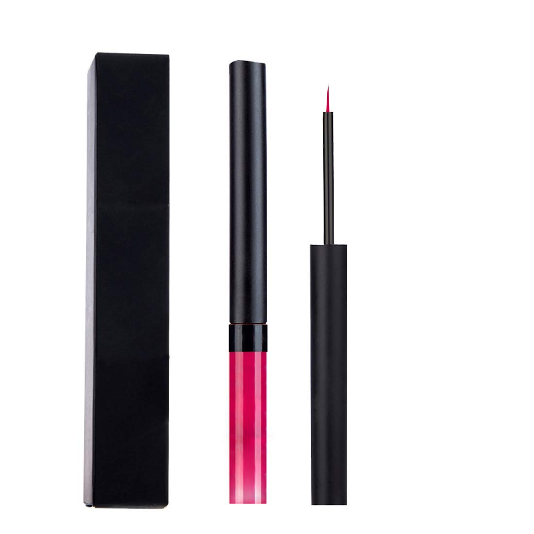 Long Lasting Waterproof Matte Liquid Eyeliner - Rose Pink | Smudge-Proof Eye Makeup for All-Day Wear | Perfect for Parties, Weddings & Everyday Use