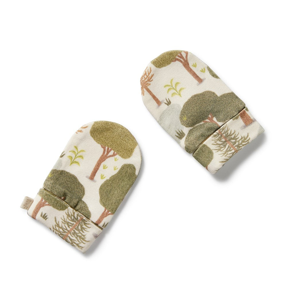Organic Cotton Baby Mittens for Newborns - Soft & Breathable Hand Protectors - Perfect for Sleeping, Nursing, and Cold Weather Protection