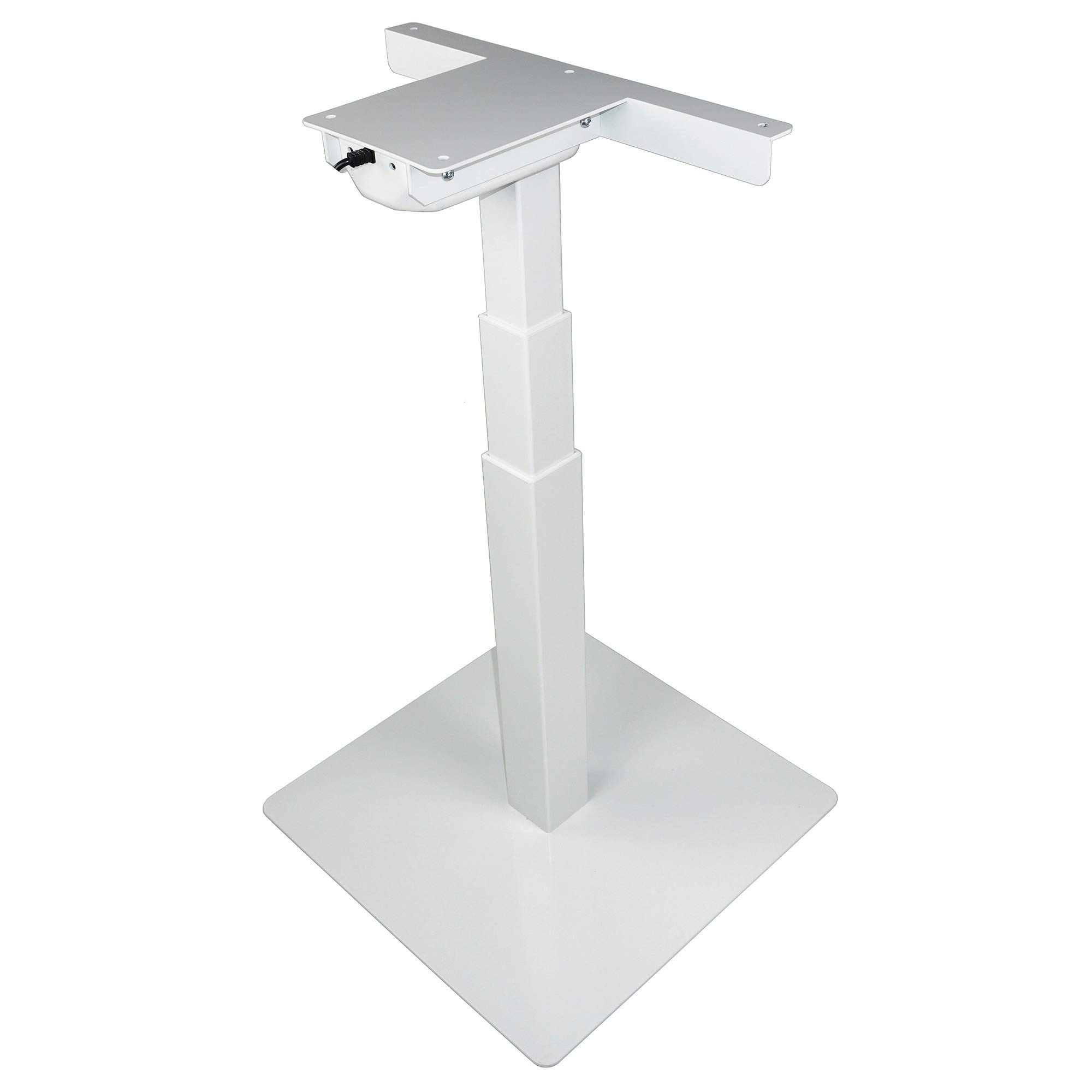 Progressive Automations FLT-01 Electric Standing Desk Frame - Adjustable Height Single Desk Leg, 25.5