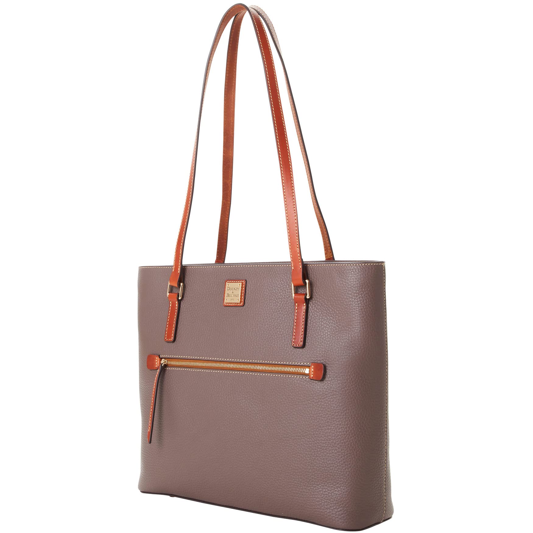 Dooney & Bourke Leather Tote Bags for Women - Large Designer Shoulder Bag with Long Straps, Perfect for Work, Travel & Everyday Use