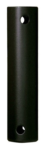 72-Inch Black Ceiling Fan Downrod by Fanimation - Durable & Adjustable for Indoor/Outdoor Use in Living Rooms, Bedrooms, or Patios