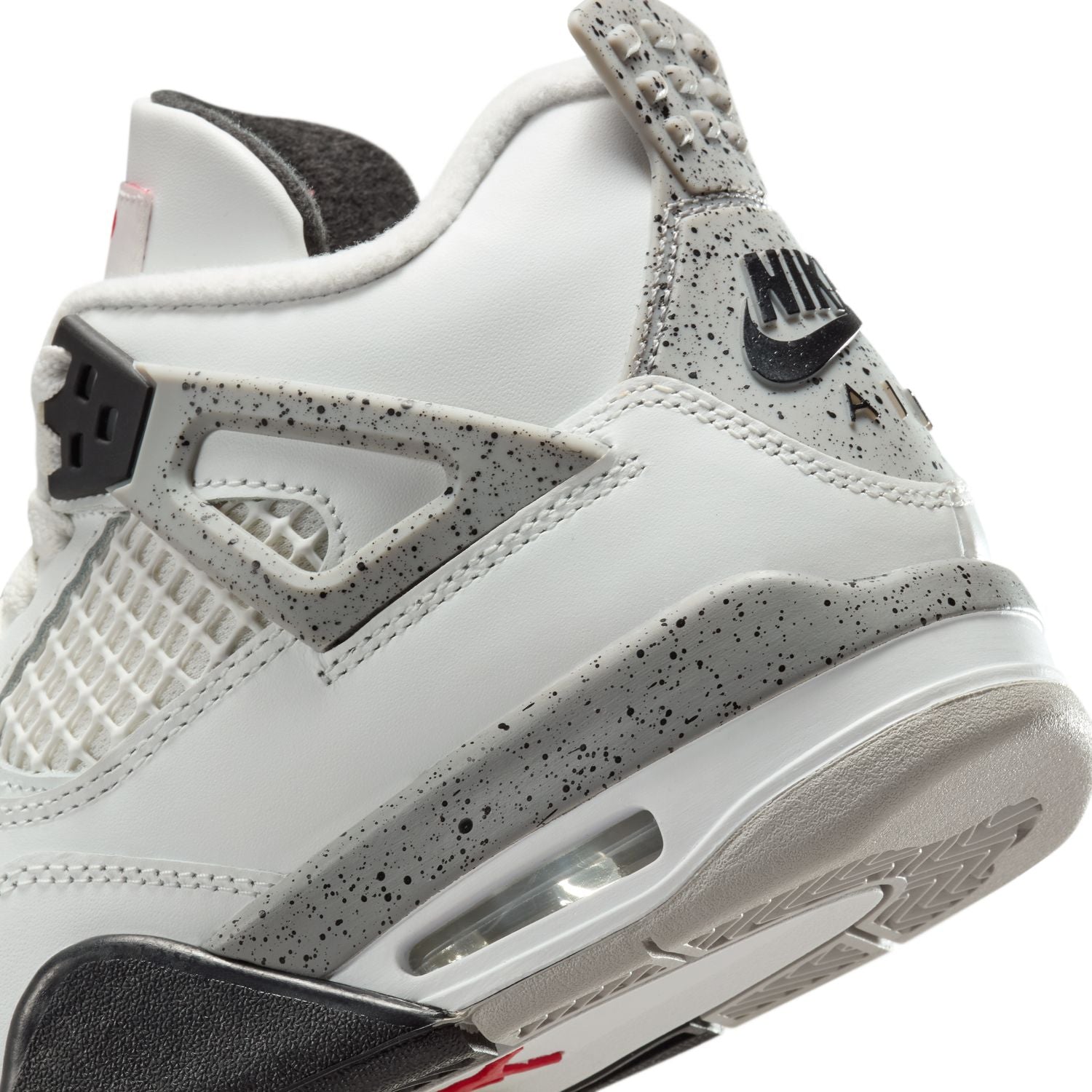 Air Jordan 4 Retro 'White Cement' Kids Basketball Shoes - Comfortable Sneakers for Boys & Girls - Perfect for School, Sports & Casual Wear