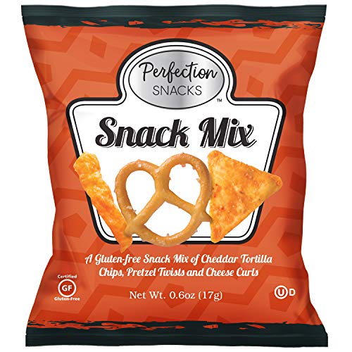 Perfection Snacks Gluten Free Snack Mix - Original Flavor, 0.6oz Bags (22 Count) | Healthy On-The-Go Snacks for Work, School & Travel
