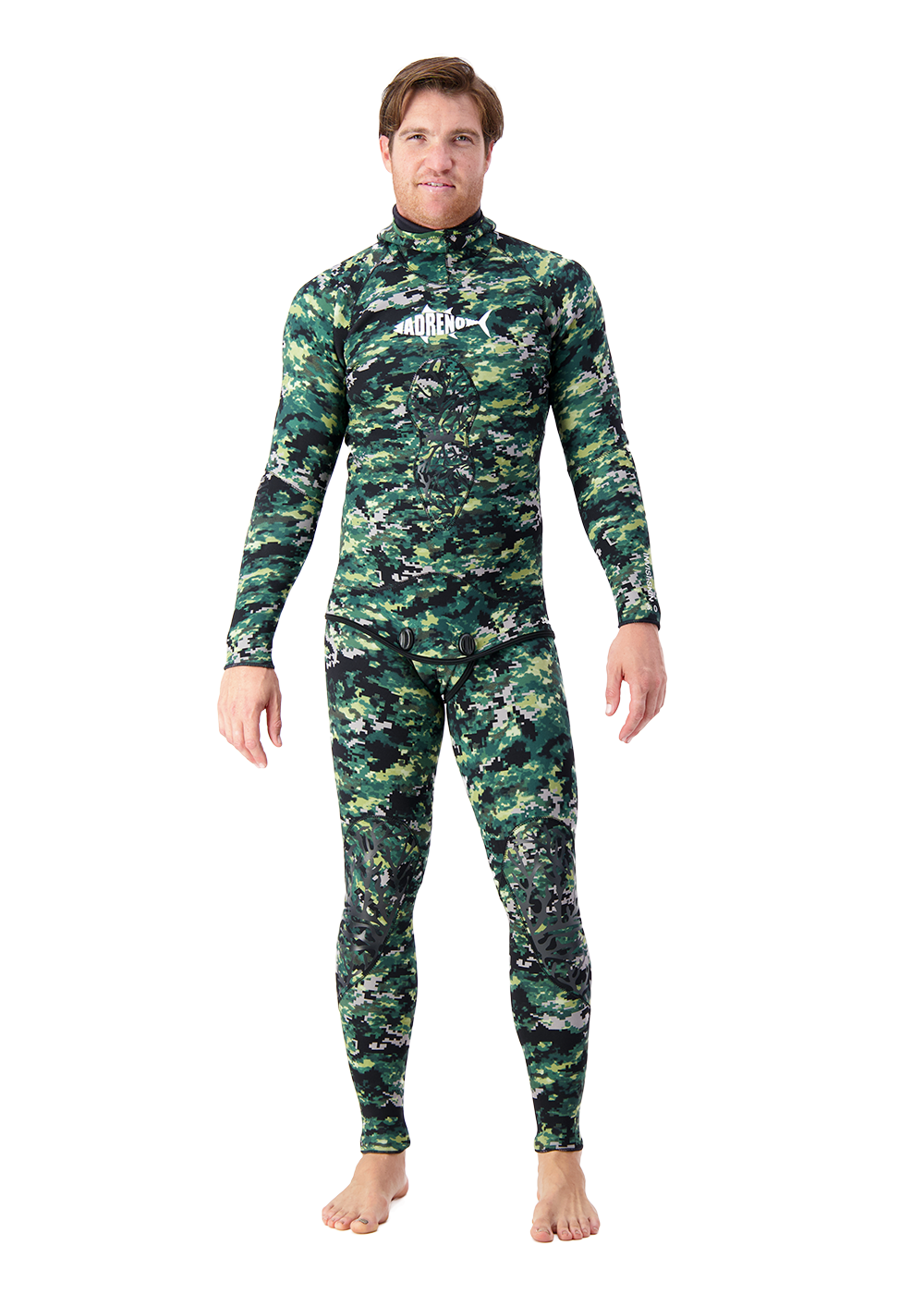 Adreno Invisi Skin 3mm Neoprene Wetsuit, Gloves & Socks Combo Set - Perfect for Scuba Diving, Snorkeling and Water Sports