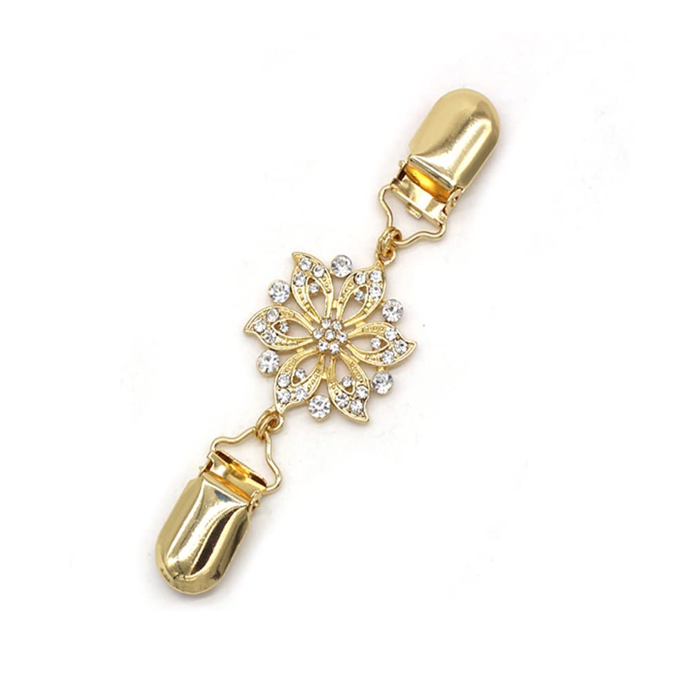 Antique Shawl Clips for Women - 2pcs Cardigan & Sweater Clips for Fashion Accessories