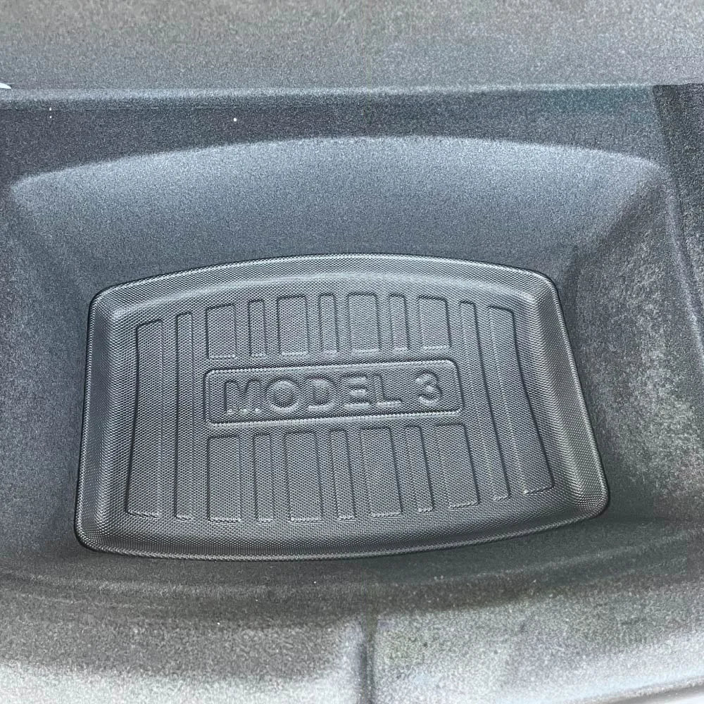 2024 Tesla Model 3 Highland All-Weather Floor Mats Full Set - 8-Piece Premium Carpet & Liners Bundle for Complete Interior Protection | Perfect for Daily Commutes, Road Trips & Winter Weather
