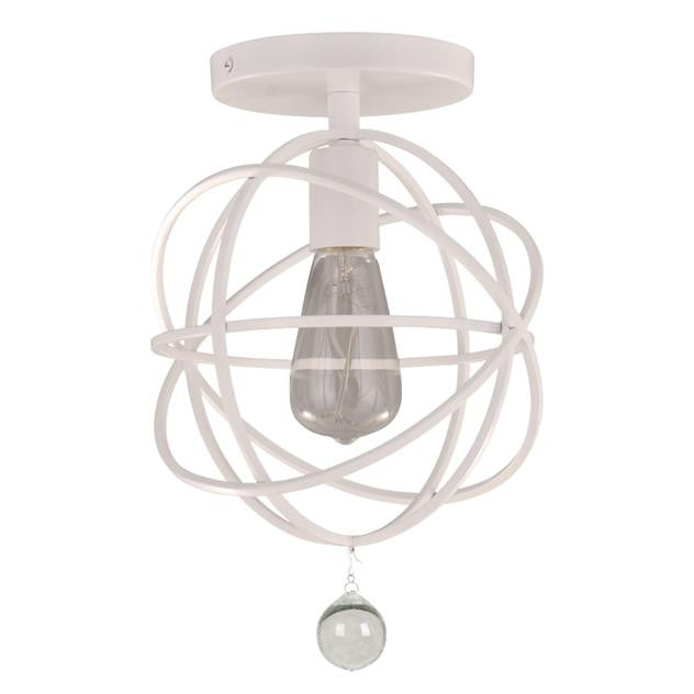 Milly Orb Ceiling Mount Light Fixture - Modern LED Pendant Lighting for Living Room, Bedroom & Dining Room - Elegant Home Decor & Interior Design Upgrade