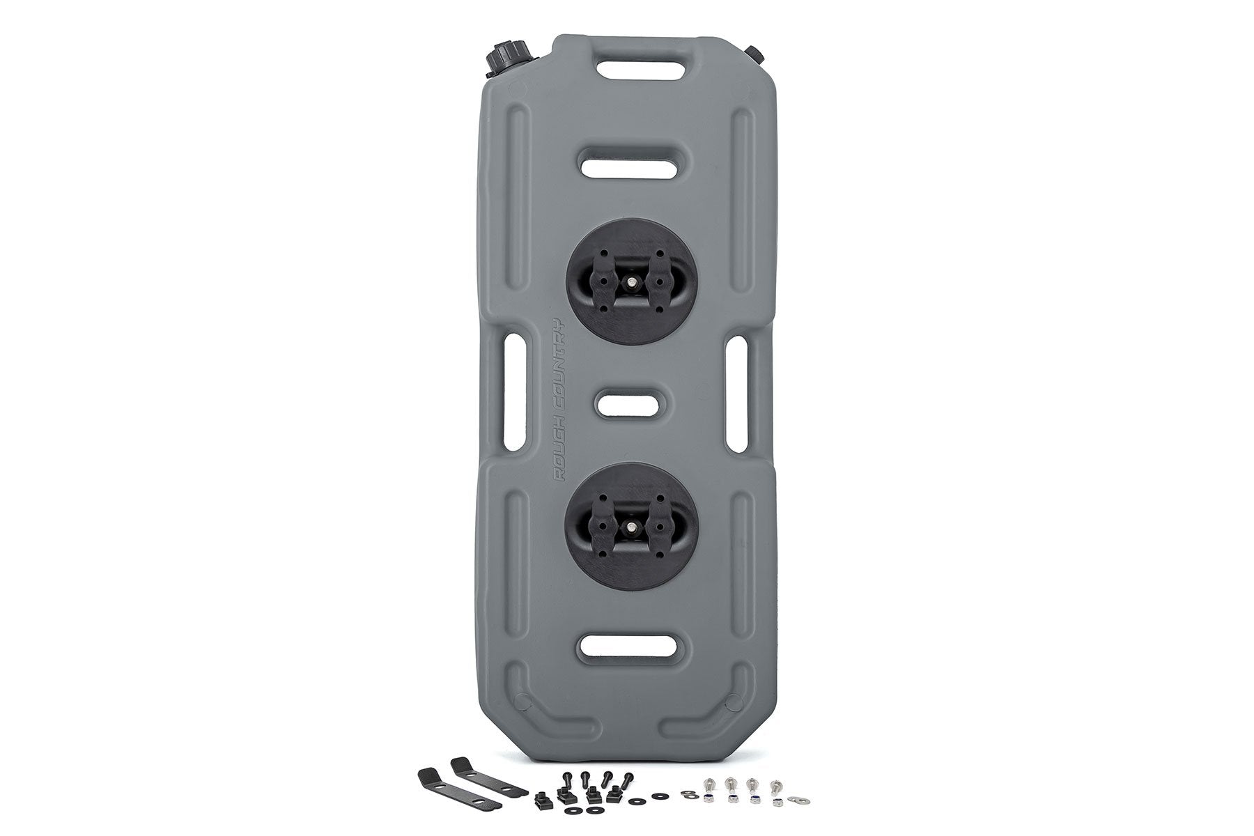20L Gray Fluid Container with Lockable Lid - Heavy Duty Storage for Oil, Chemicals & Liquids - Ideal for Garage, Workshop & Industrial Use