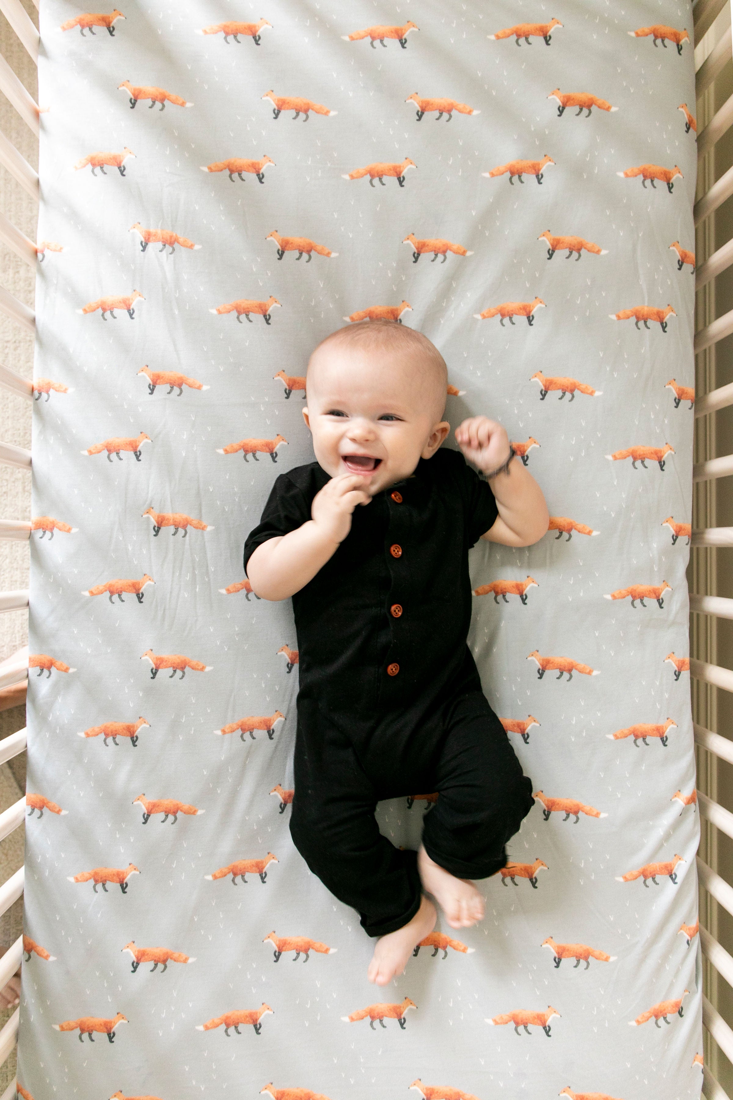 Premium Soft Knit Fitted Crib Sheet - Breathable Baby Bedding for Nursery - Copper Color - Perfect for Newborns, Toddlers & Daycare Use