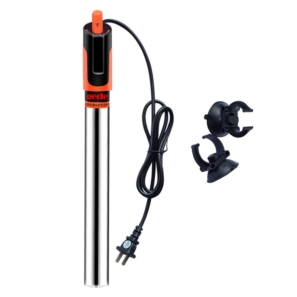 500W Mini Explosion-Proof Aquarium Heater - Stainless Steel for Fish Tanks & Diving Aquariums