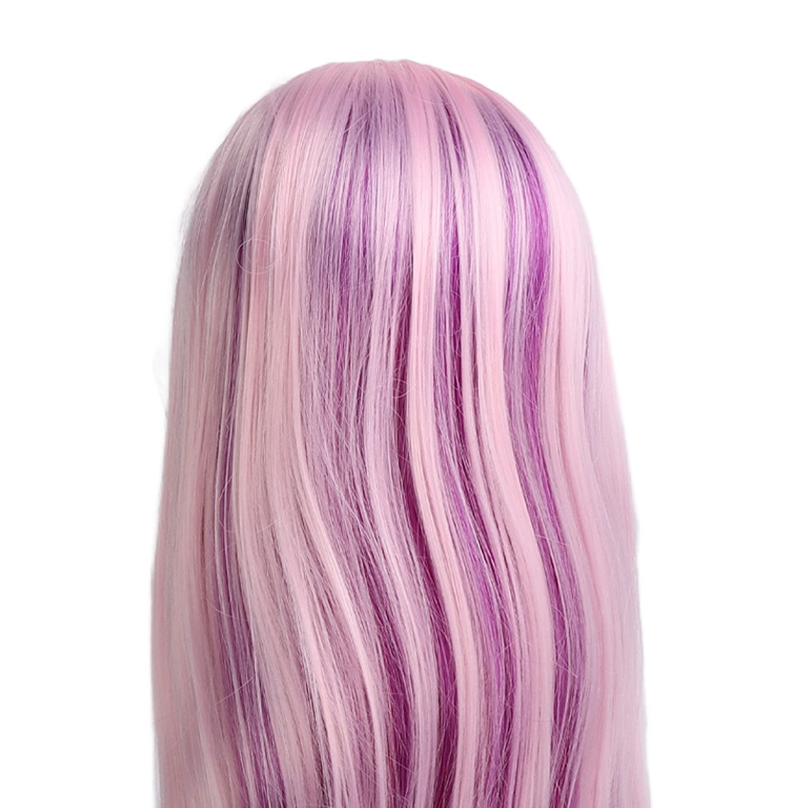 Professional Mannequin Head for Hairstyling Practice - Durable Pyrofilament Fiber Training Head with Detachable Comb | Perfect for Beauty Salon, Cosmetology School & Home Hairdressing Training