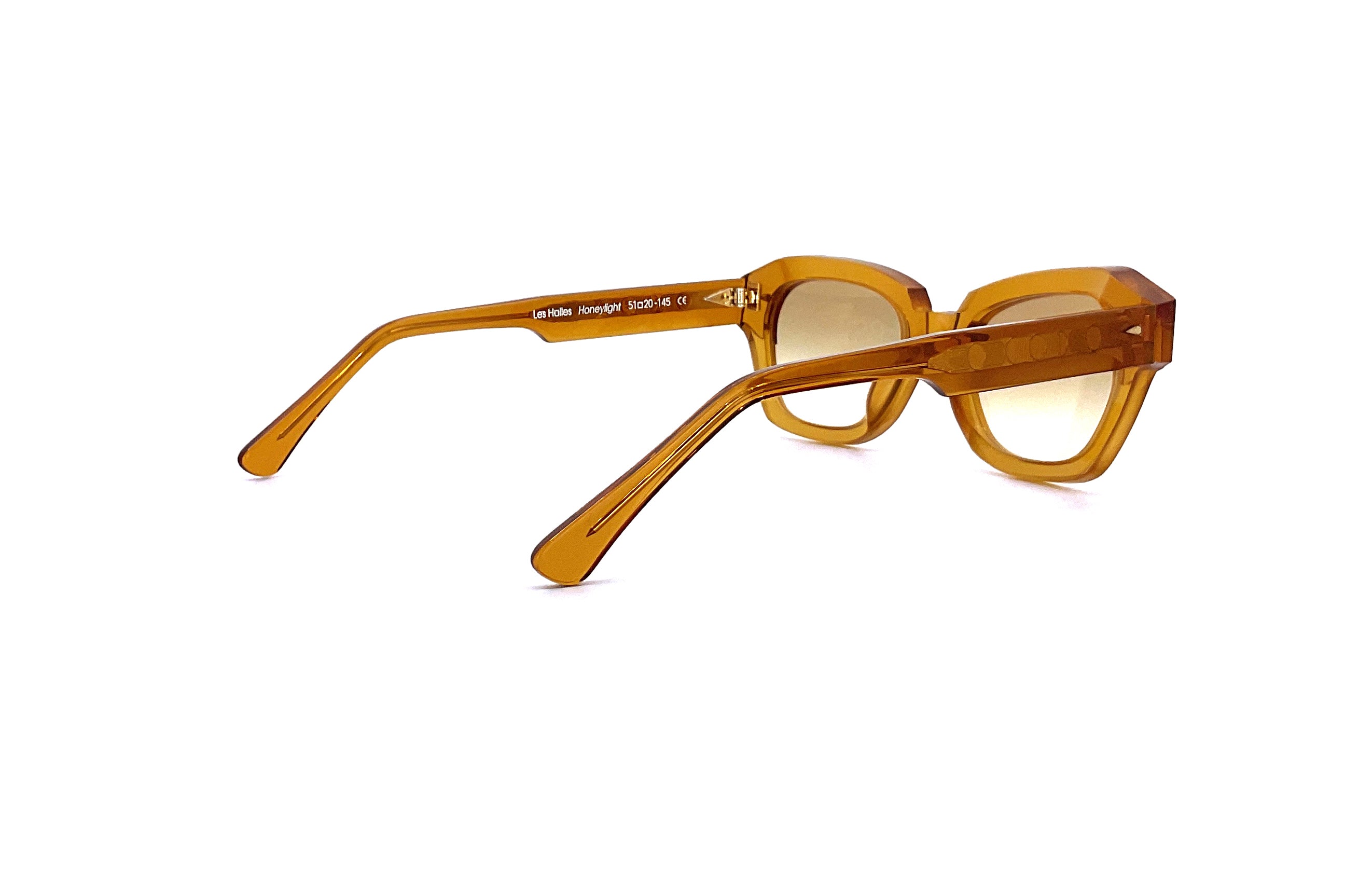 Ahlem Les Halles Sun (Honeylight) Sunglasses - Luxury French Designer Shades for Women & Men - Perfect for Beach, Driving & Outdoor Activities