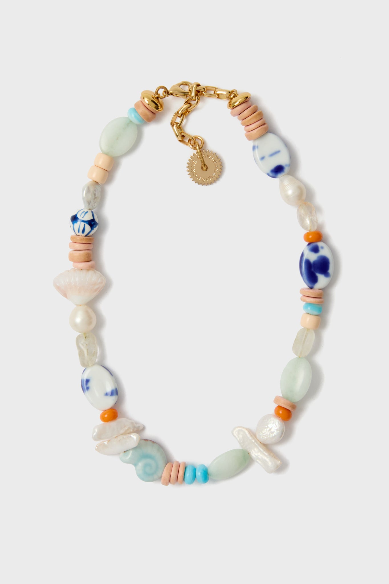 Blue Multi Lupe Necklace - Elegant & Stylish Pendant for Women | Perfect for Parties, Weddings & Everyday Wear
