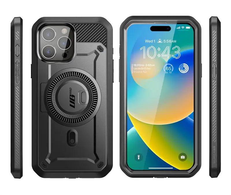 iPhone 15 Pro SUPCASE UB Pro Mag Full Body Protective Case with Magnetic Compatibility - Perfect for Outdoor Adventures, Work & Daily Use