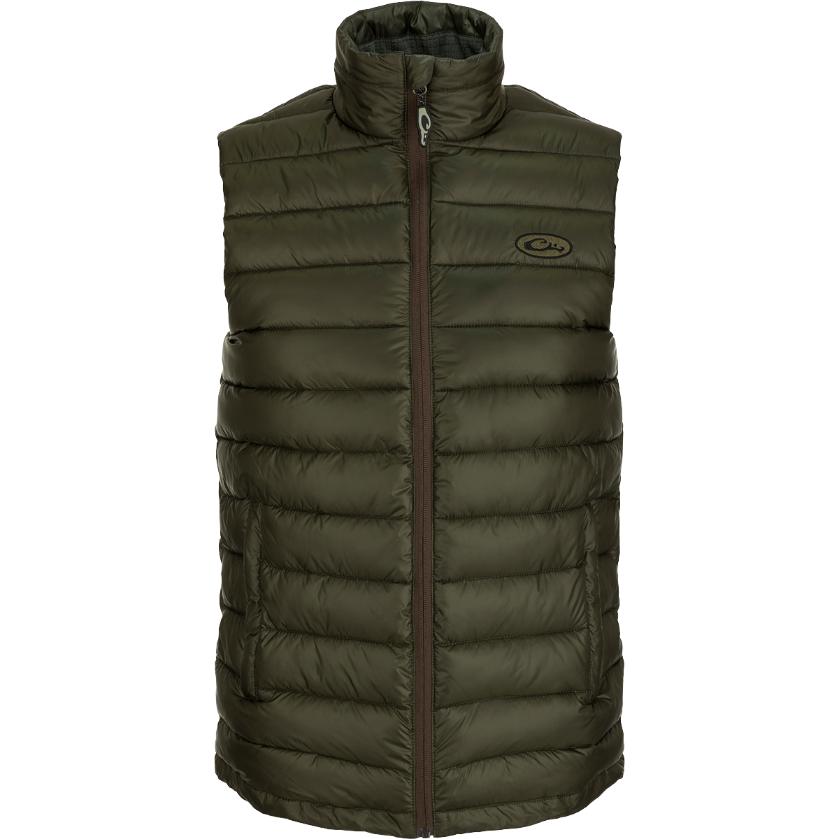 Solid Double Down Vest for Men & Women - Lightweight Warm Puffer Vest for Outdoor Activities, Hiking, Camping & Casual Wear