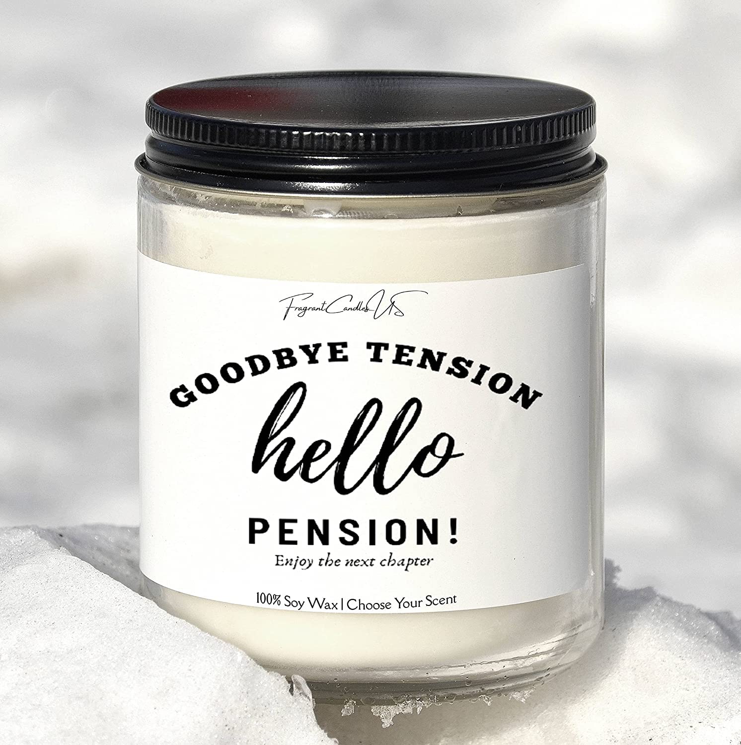 Funny Retirement Gifts for Men & Women - Best Retirement Gift Ideas for Dad, Coworker - 'Goodbye Tension, Hello Pension' Mug, Shirt & Novelty Items - Perfect for Retirement Parties & Farewell Celebrations