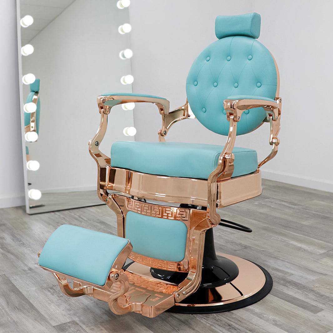 ANASTASIA Professional Barber Chair for Salon & Home Use - Heavy Duty Hydraulic Styling Chair for Haircuts & Grooming - Perfect for Barbershops, Salons & Personal Use