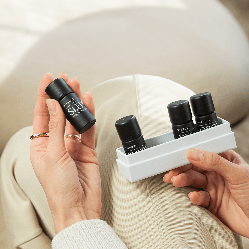 Rest Essential Oil - 100% Pure Lavender Oil for Relaxation & Sleep - Aromatherapy Diffuser Blends for Stress Relief & Better Sleep at Night