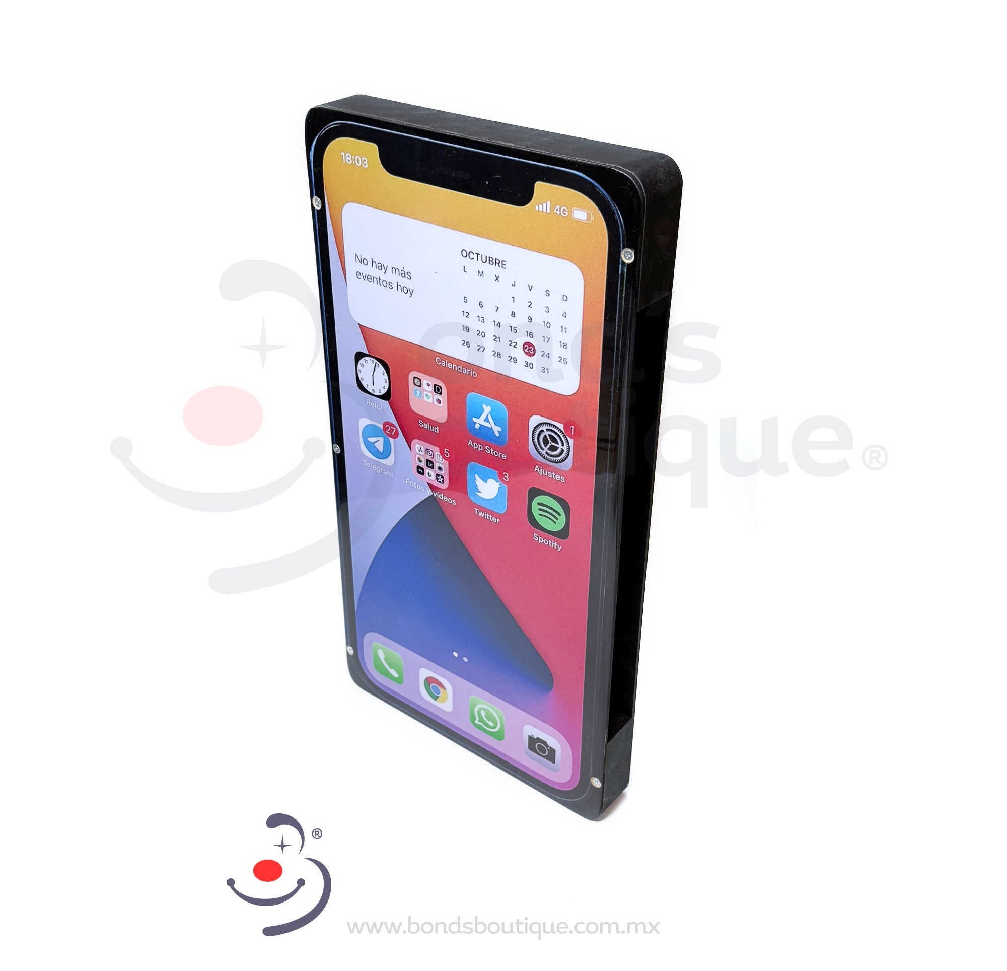 Large Glow-in-the-Dark Phone Case with Flash Light & Chromo Design - Perfect for Nighttime Safety & Stylish Protection