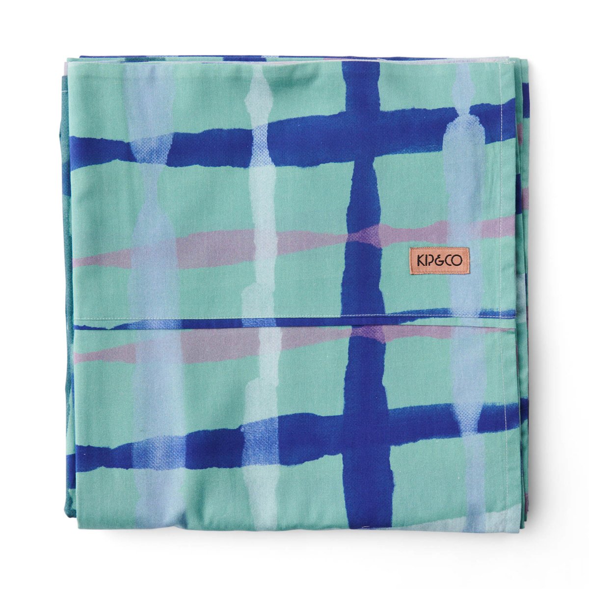 Premium Organic Cotton Flat Sheet - Soft & Breathable Green Bedding - Perfect for Eco-Friendly Home & Hotel Use