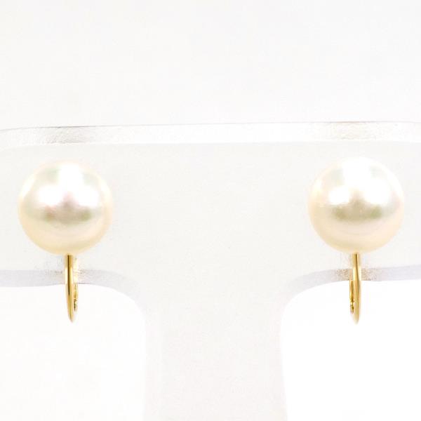18K Yellow Gold Pearl Earrings for Women - Elegant & Timeless Pearl Jewelry Gift for Wedding, Anniversary & Special Occasions