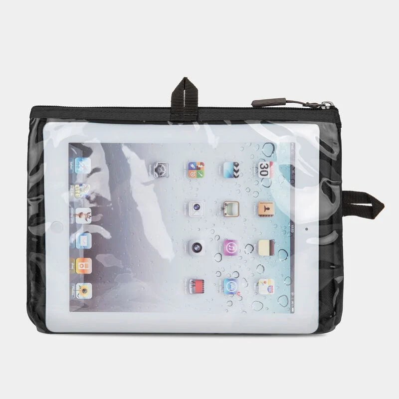 Travelon World Travel Essentials Seat Pack Organizer - Compact Car Organizer for Road Trips, Airplane & Commuting - Perfect for Phones, Wallets & Travel Accessories