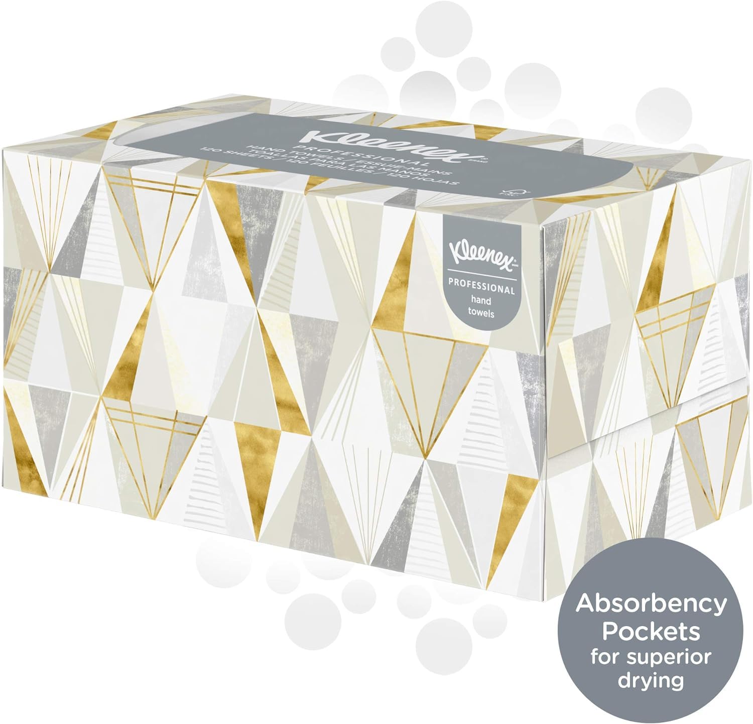 Kleenex Hand Towels White - Recycled Fiber, 10.5