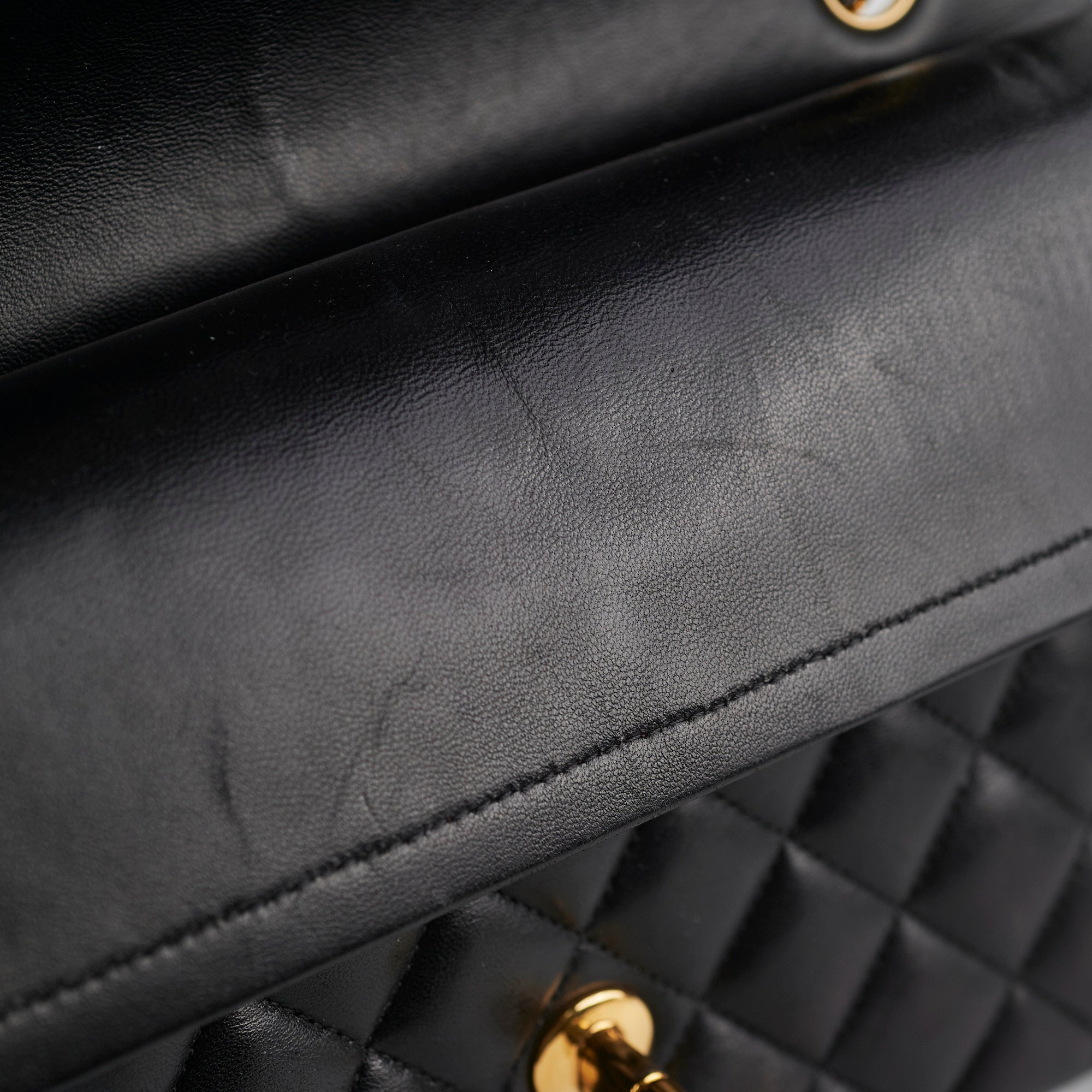 Chanel Classic Double Flap Bag Medium/Large Size - Timeless Black Leather Handbag for Women | Perfect for Work, Evening Events & Luxury Gift Giving